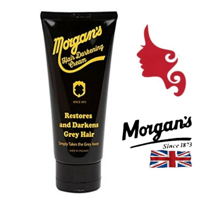 Morgan's INSTANT BEARD DARKENING Cream 100 ml Black Gel Barba e Capelli