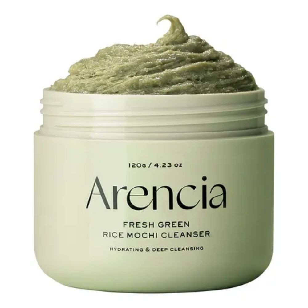 Arencia Fresh Green Rich Mochi Pasta detergente con tè verde, 120 g