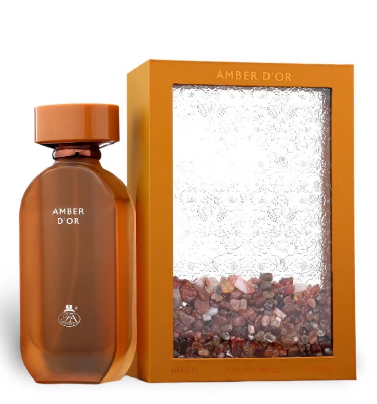 Profumo Arabo French Avenue Amber D'or 100 ml Eau de Parfum unisex 100 ML