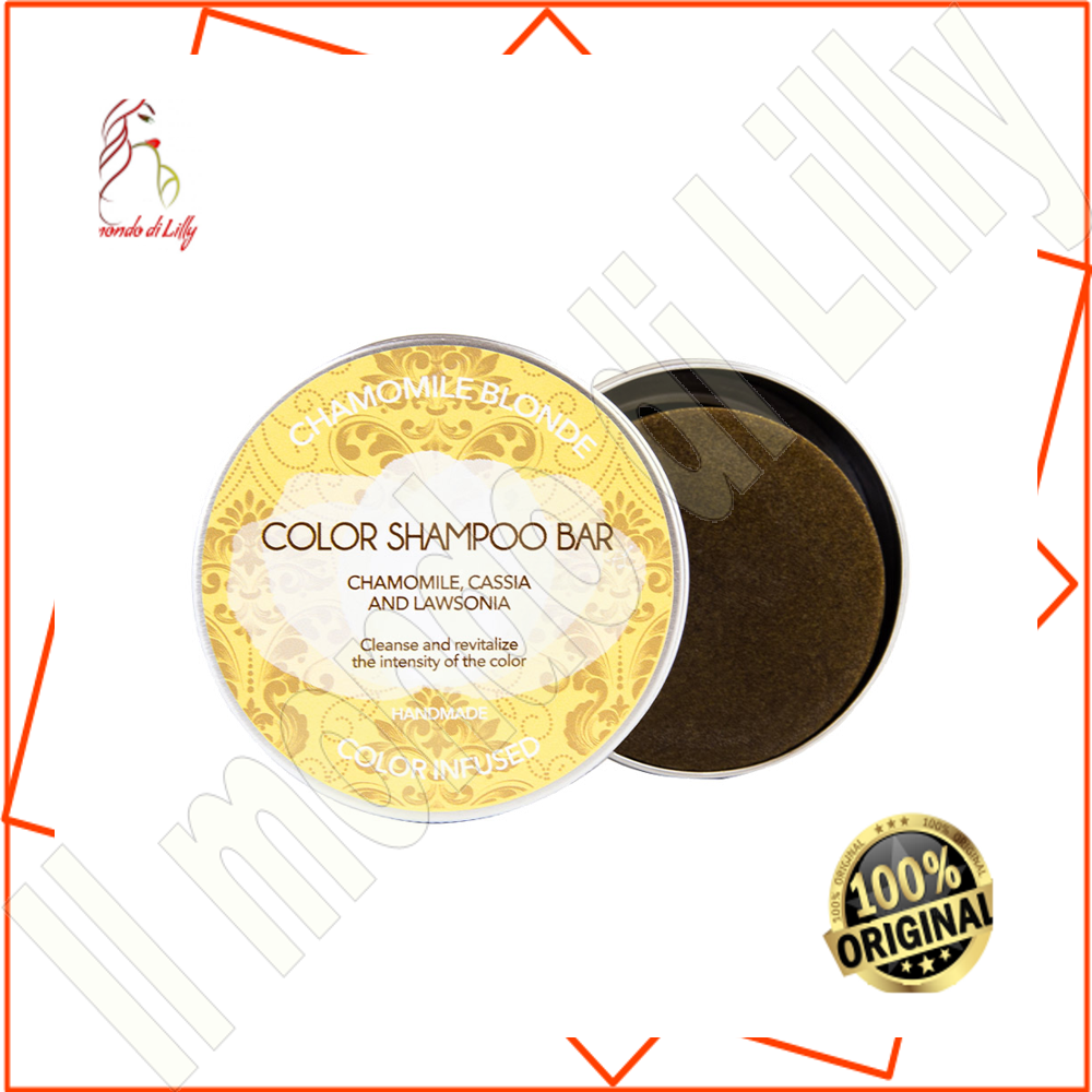 Biocosme BIO SOLID chamomile blonde shampoo bar