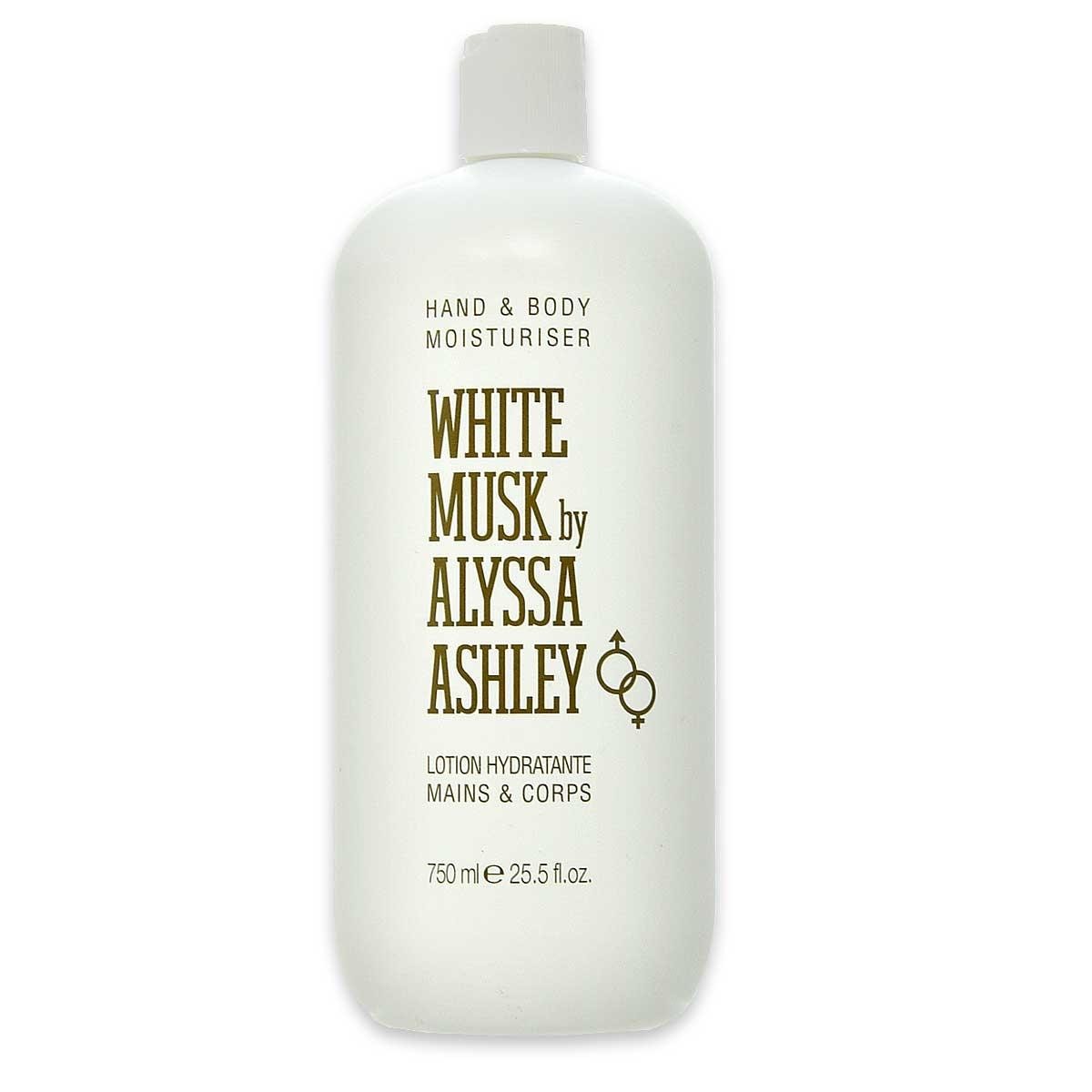 Crema Corpo White Musk Maxi Formato Profumo Pulito Floreale 750ml Alyssa Ashley