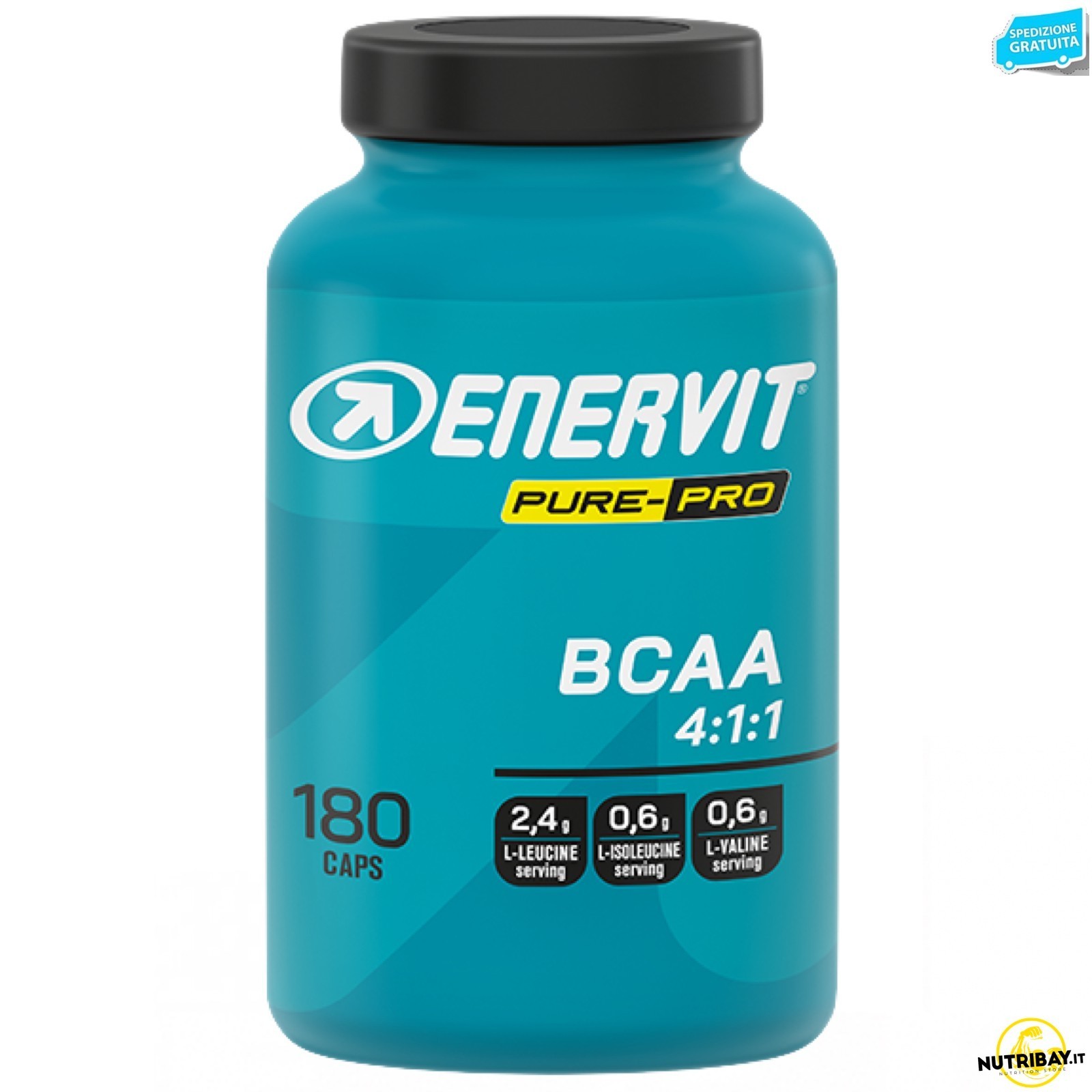 Enervit Pure-Pro Bcaa 4:1:1- 180 cpr Aminoacidi bcaa 411