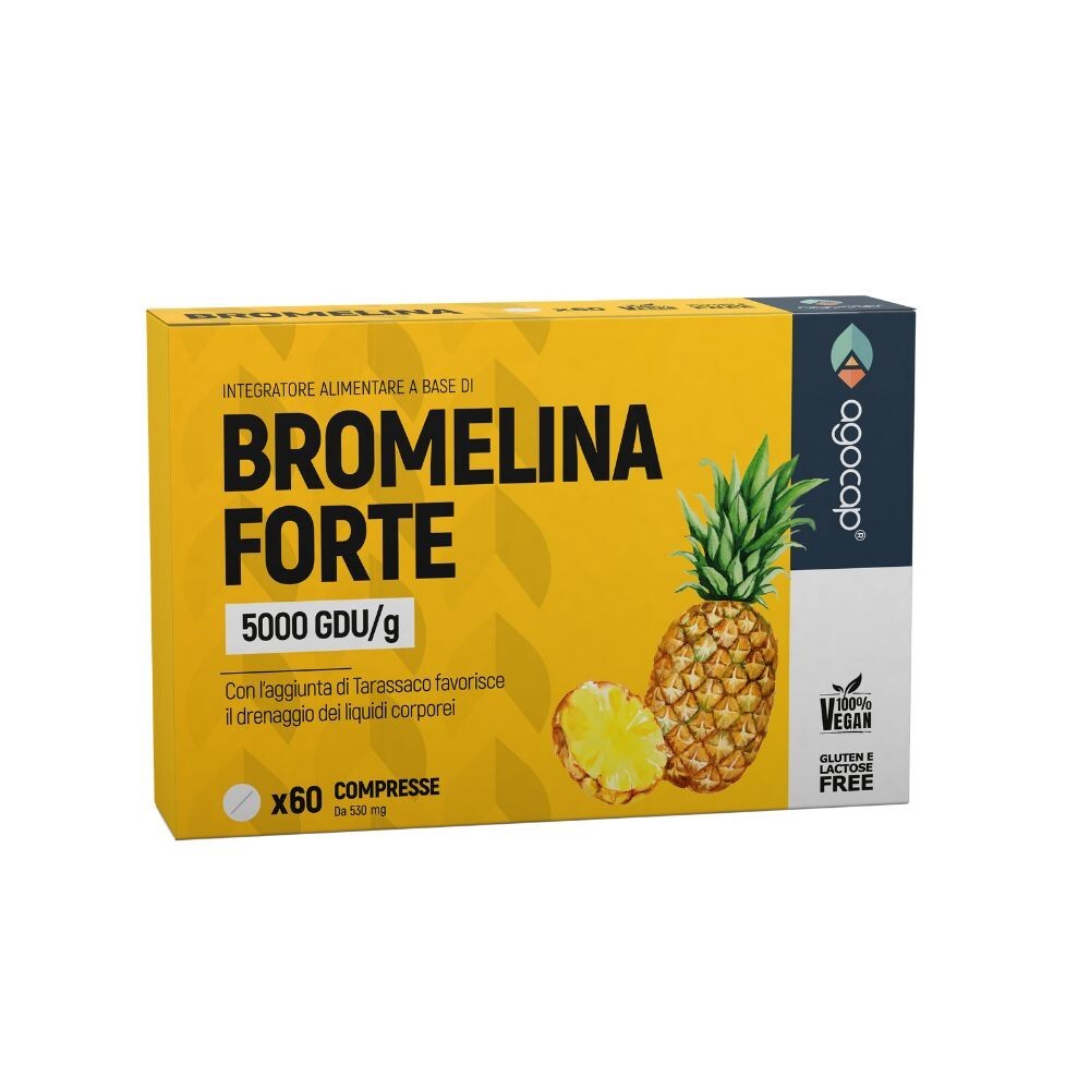 Bromelina Forte Integratore alimentare Drenante e Anticellulite con Tarassaco