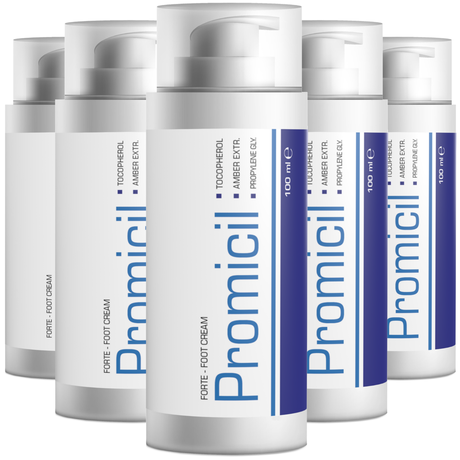 Promicil  Crema - 500 ml (5x100ml), Confezione da 5 - IT