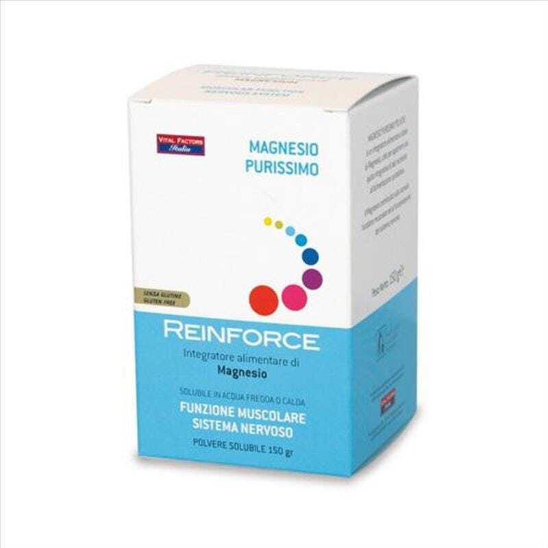 Vital Factors Reinforce - Magnesio Purissimo Integratore Alimentare, 150g