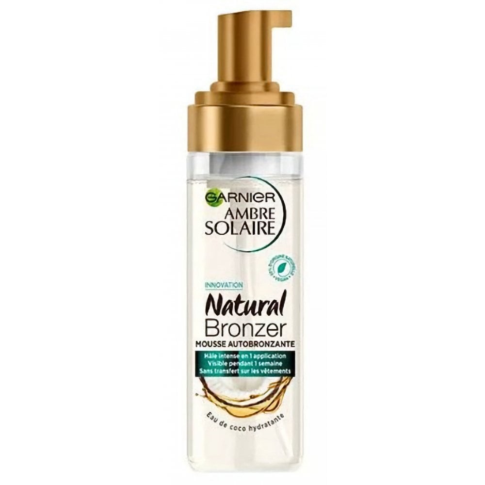 Garnier Natural Bronzer Self Tan Mousse With Coconut Water 200ml