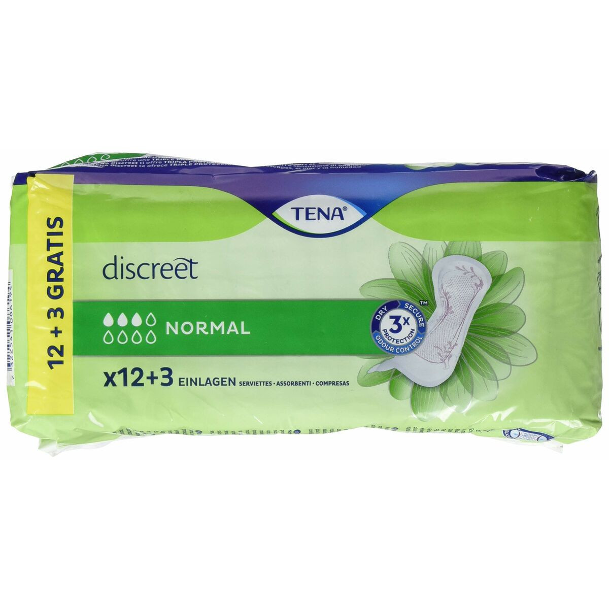 Assorbenti da incontinenza Tena Discreet 15 Unità [Parafarmacia]