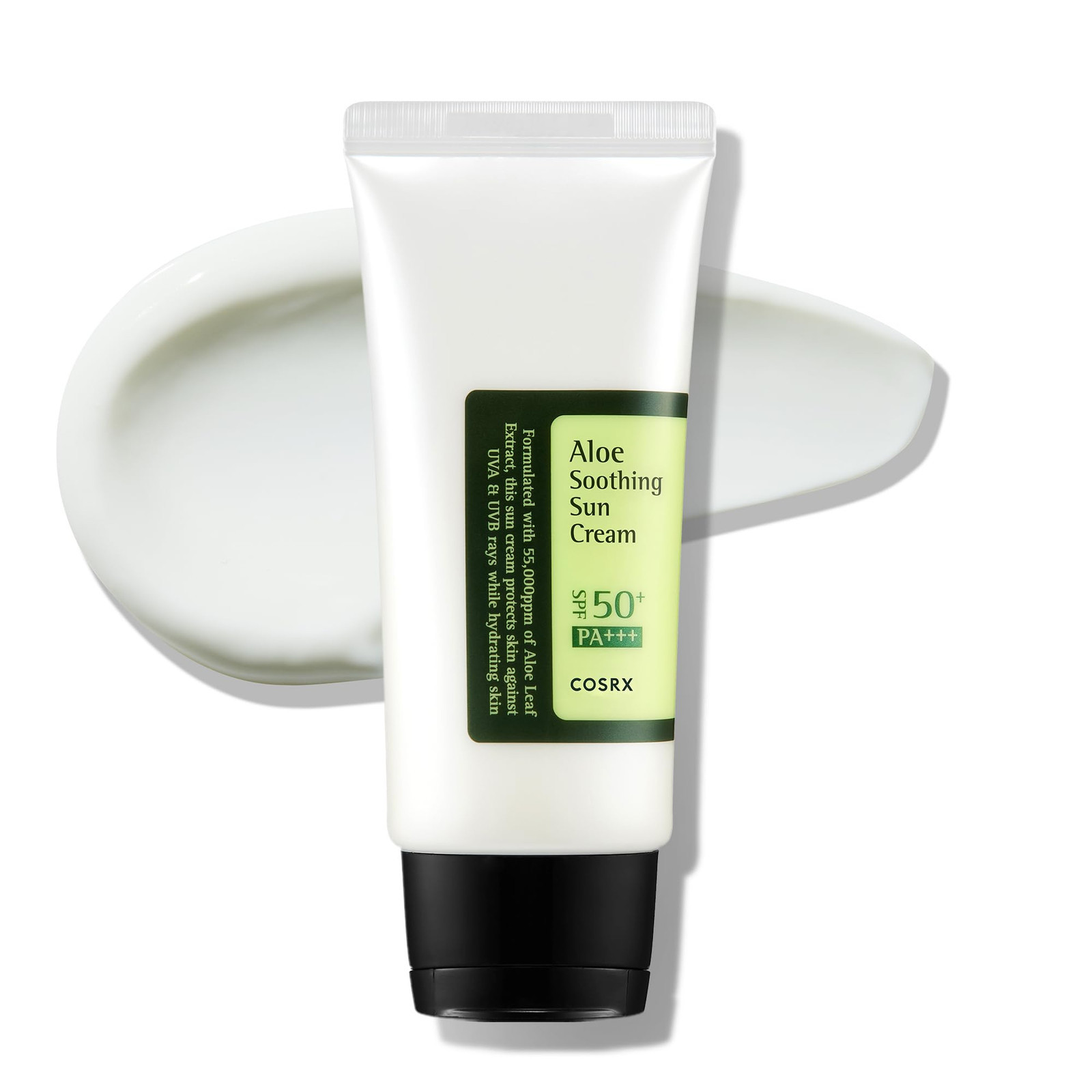 COSRX Aloe Soothing Sun Cream SPF 50, crema solare idratante con aloe (u5y)