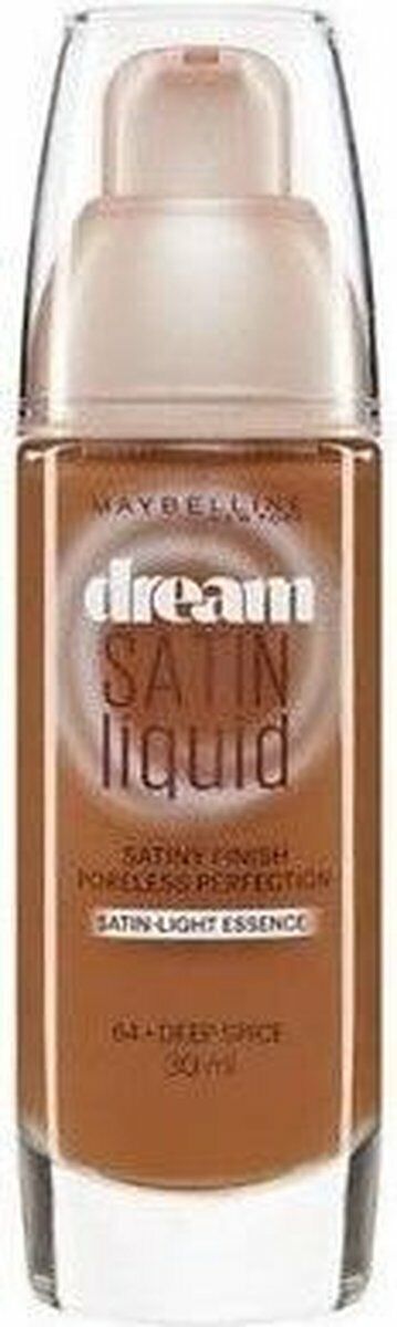 Maybelline Dream Satin Liquid Foundation SPF13 30 ml Deep Spice #64