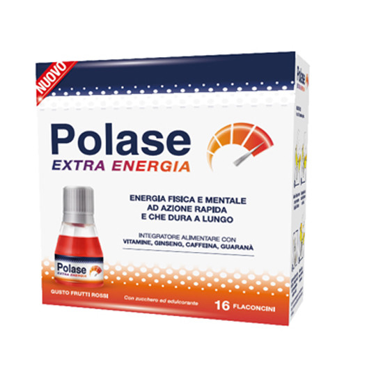 Polase Extra Energia Integratore 16 Flaconcini