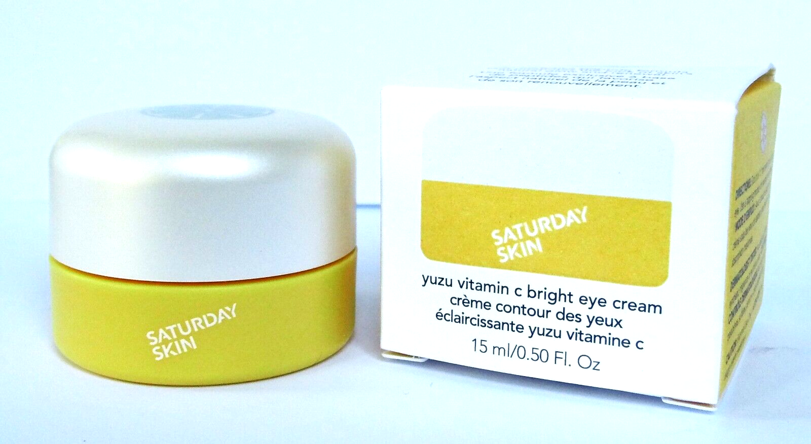 SaturdaySkin Yuzu Vitamin C crema occhi brillante 15 ml
