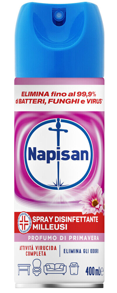 Napisan Spray Disinfettante Milleusi al Profumo di Primavera 400ml