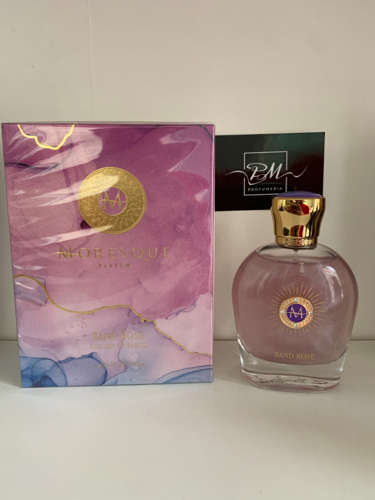 MORESQUE PARFUM RAND ROSE EAU DE PARFUM 100 ML THE ART OF BLEND NICHE EDP UNISEX