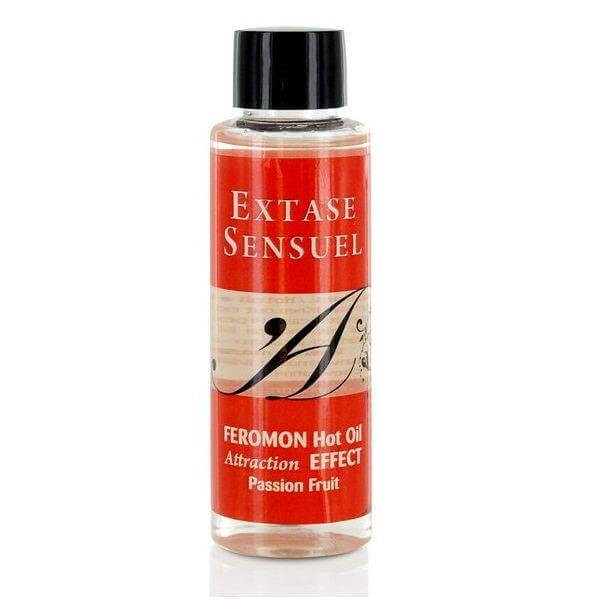 Extase Sensuel - Feromon Hot Oil Olio con Effetto Calore Frutto della Passione 1
