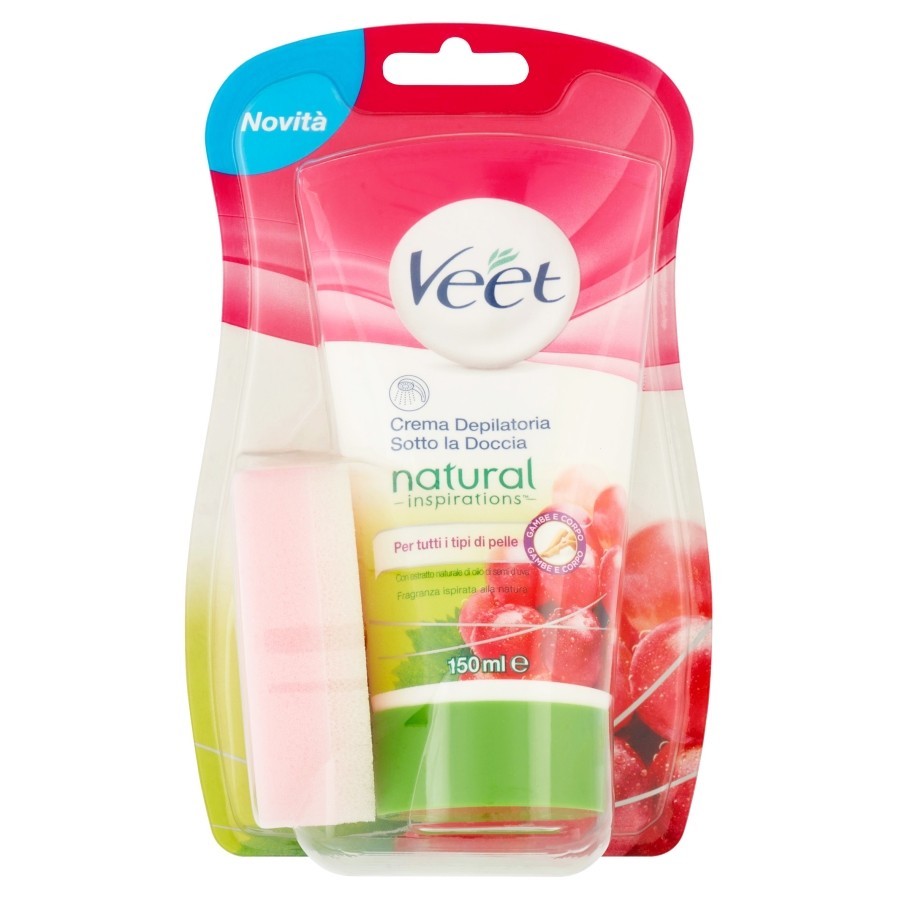 Veet Crema Depilatoria Corpo Doccia Natural 150
