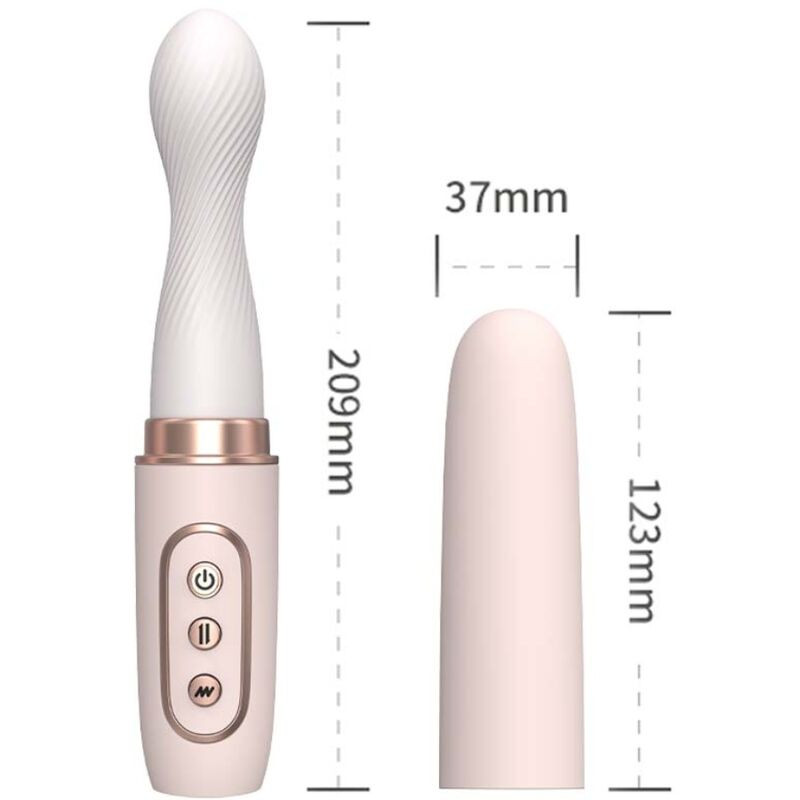 ARMONY - VIBRATOR ROTATOR and AUTOMATIC TELESCOPIC MACHINE YELLOW
