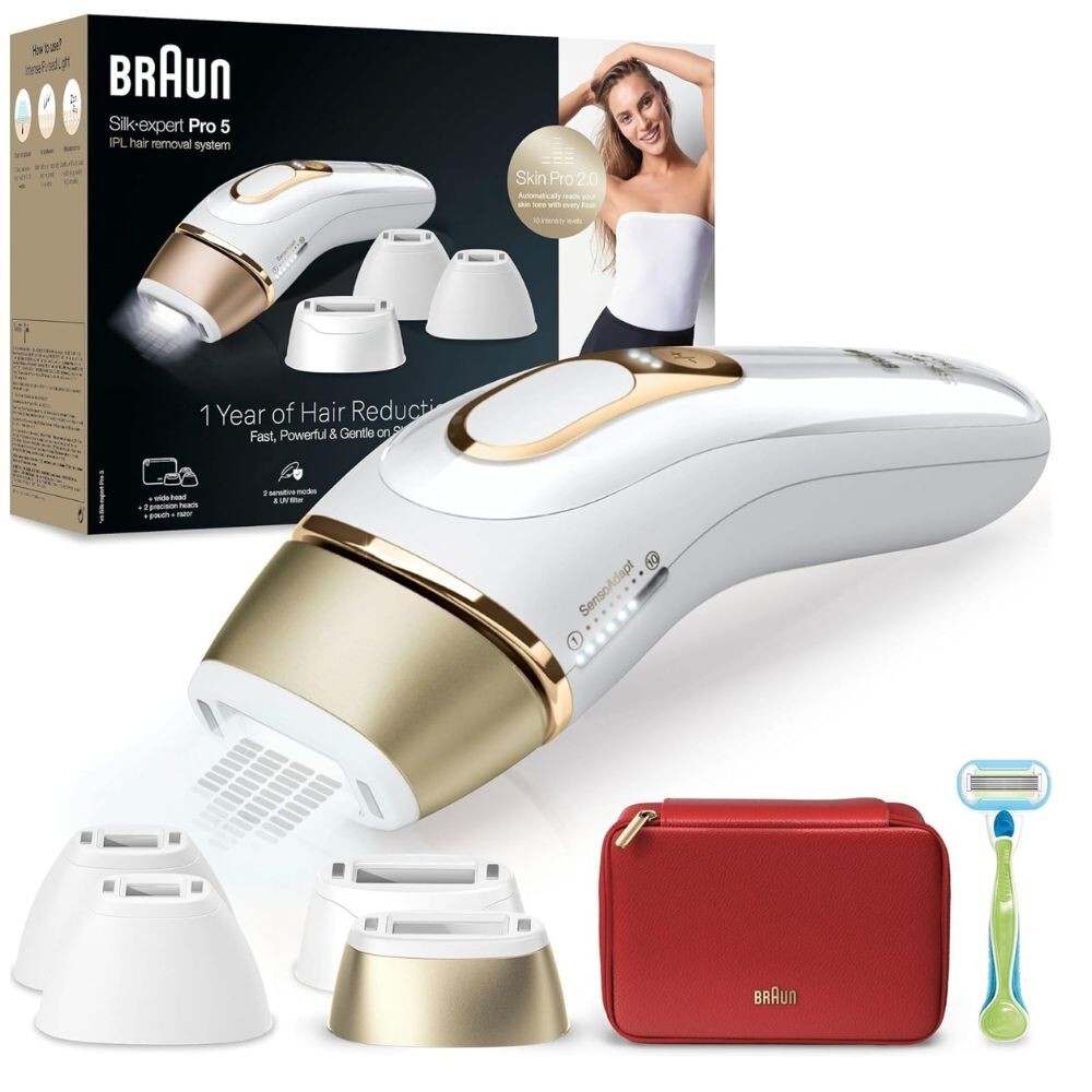Braun Silk-Expert Pro 5 PL5382 Epilatore IPL Luce Pulsata Skin Pro 2.0 400K