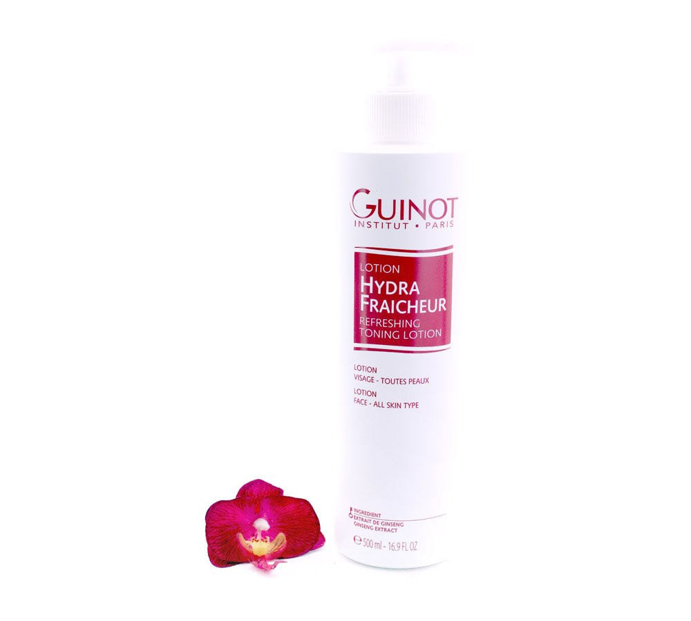 Guinot Lotion Hydra Fraicheur - Refreshing Toning Lotion 500ml /w Pump (Y0h)
