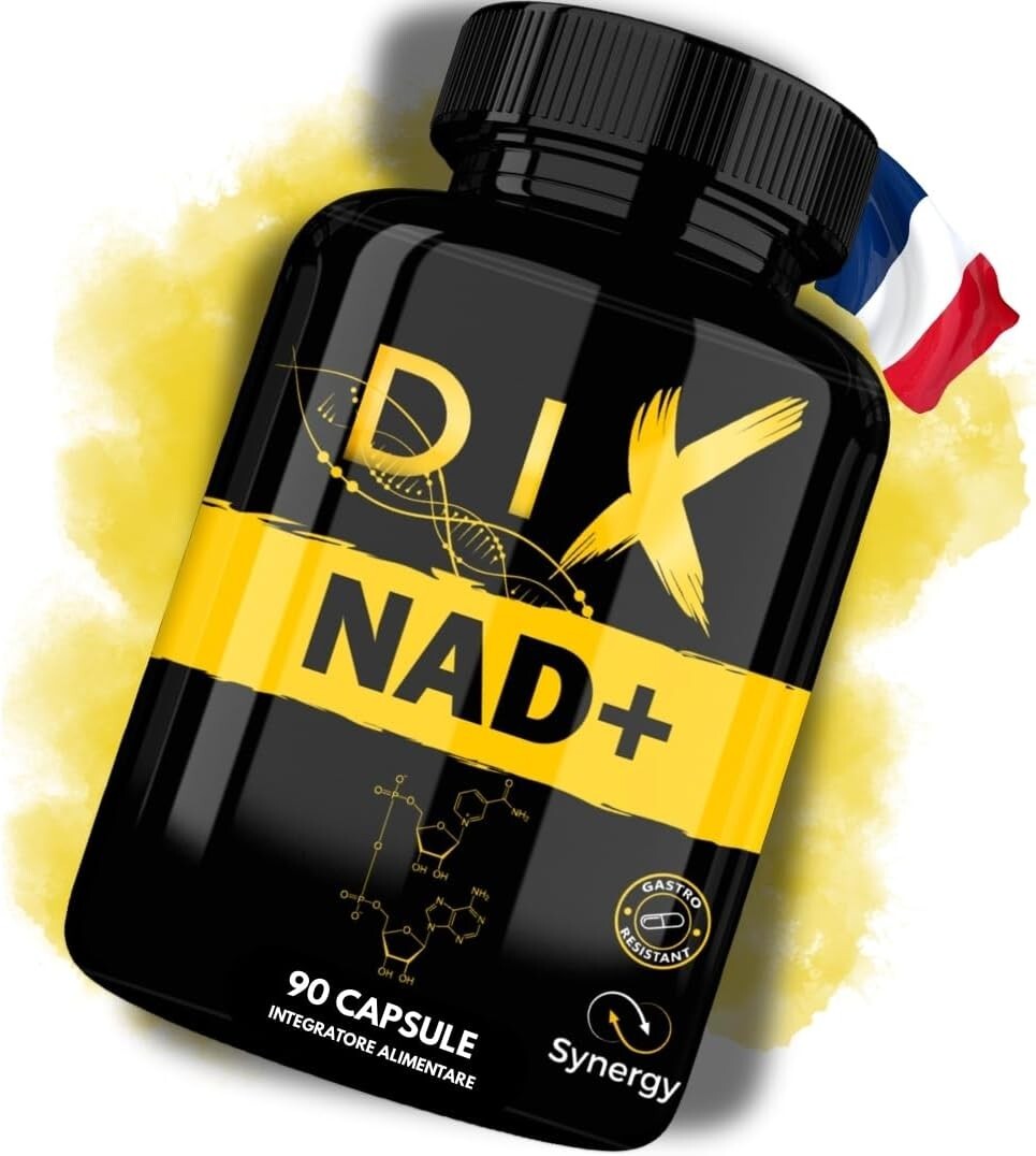 Vitamina B3, Cloruro di Nicotinamide Riboside  NAD⁺  NR  90 capsule vegetale