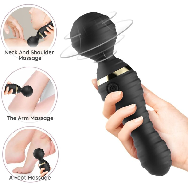 ARMONY - FREEDO MASSAGER and VIBRATOR SMALL BLACK