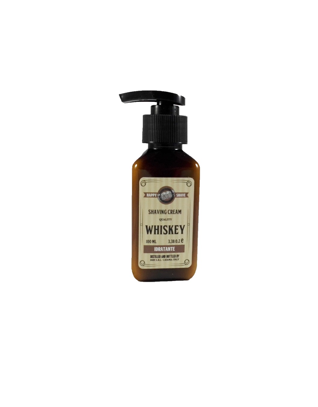 Crema Da Rasatura Shaving Crema Idratante Whiskey 100ml - Bhn
