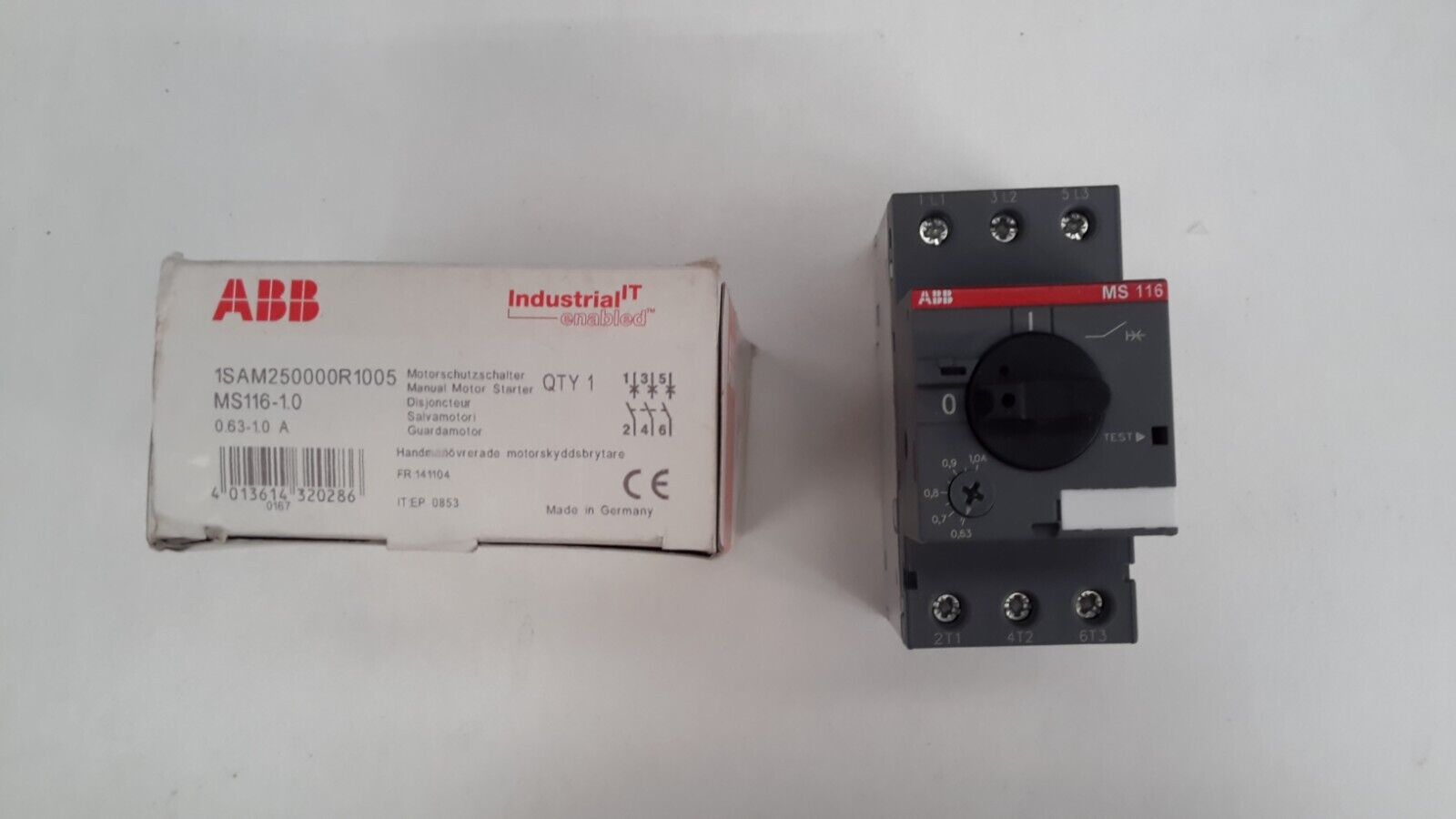 ABB - SALVAMOTORE, RELE' TERMICO - 1SAM250000R1005