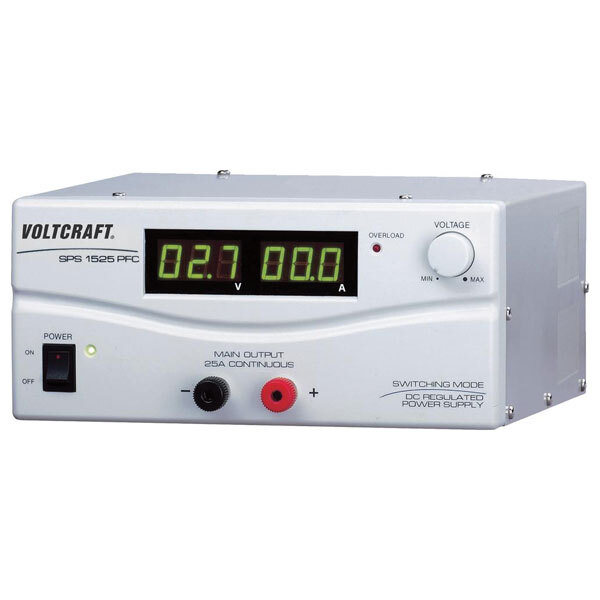 Voltcraft SPS 1525 PFC 375W Alimentatore DC A Uscita Singola