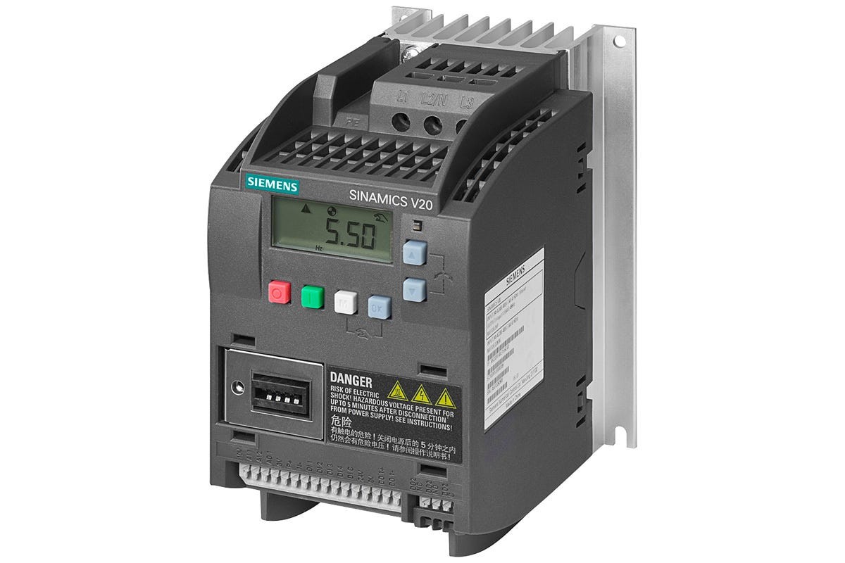 Siemens 6SL3210-5BE21-5UV0  New factory sealed SINAMICS V20 380-480 V 3AC