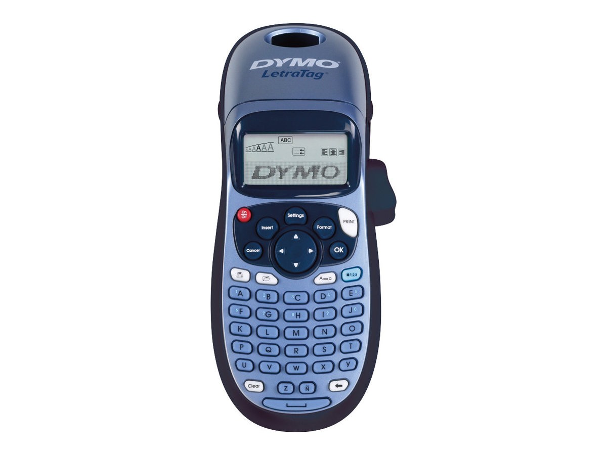 Dymo LetraTag LT-100H black Handgerät ABC-Tastatur Stampanti 2174575