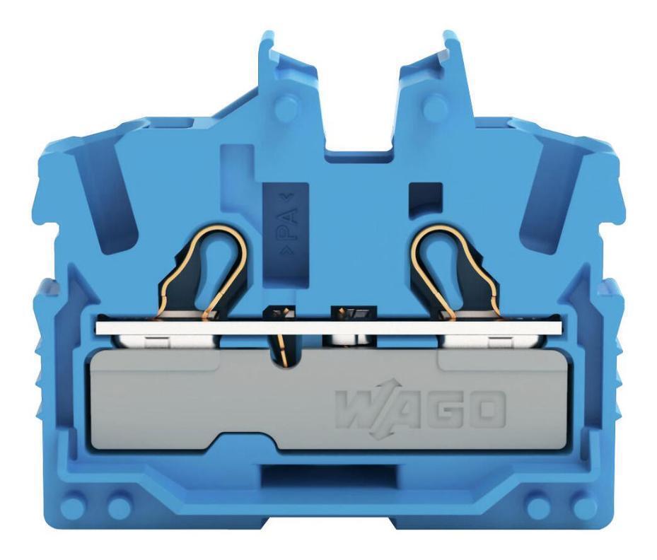 2 Conduttori Miniatura Attraverso Morsettiera Flangia Montante 22-12Awg 800V 24A