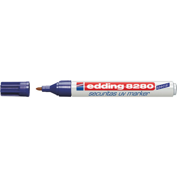 Edding 4-8280100 Pennarello Di Sicurezza Con Inchiostro UV 8280