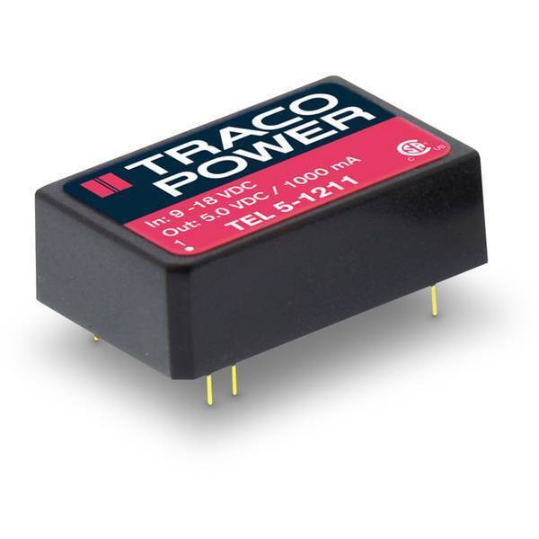 TEL 5-1210 CONVERTITORE DC/DC DA CIRCUITO STAMPATO 12 V/DC 3.3 V/DC 1.2 A 6 W
