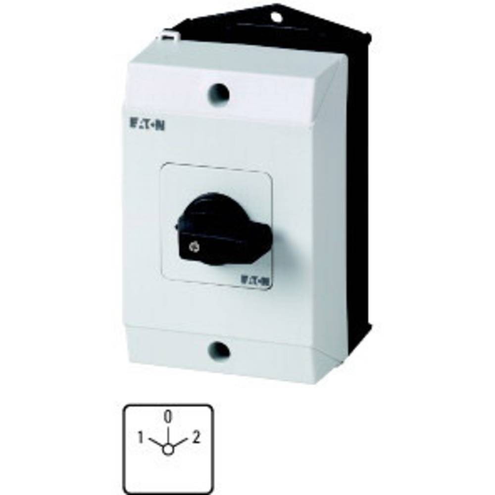 Eaton T0-3-8401/I1 Interruttore a camme 20 A 2 x 60 ° Grigio, Nero 1 pz.