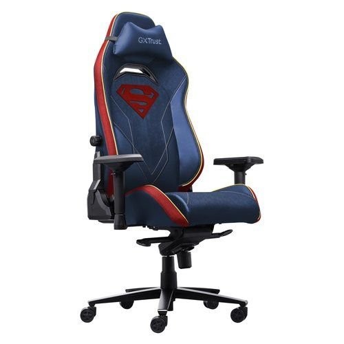Trust Sedie Gaming Sedia 25742 GXT 721SM Ruya Pro Superman Blue e Red