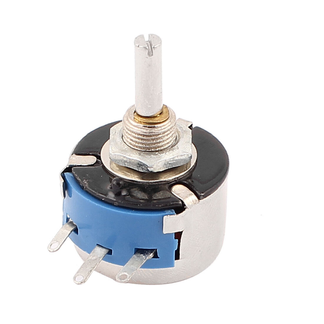 4mm diam. albero 4.7K ohm 3 terminali Turn Unica filo avvolto potenziometro 3W