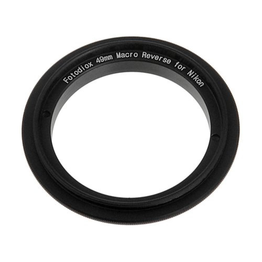 (TG. 49mm Macro Reverse Ring) Fotodiox 10-Reverse-Nikon-49 - - NUOVO