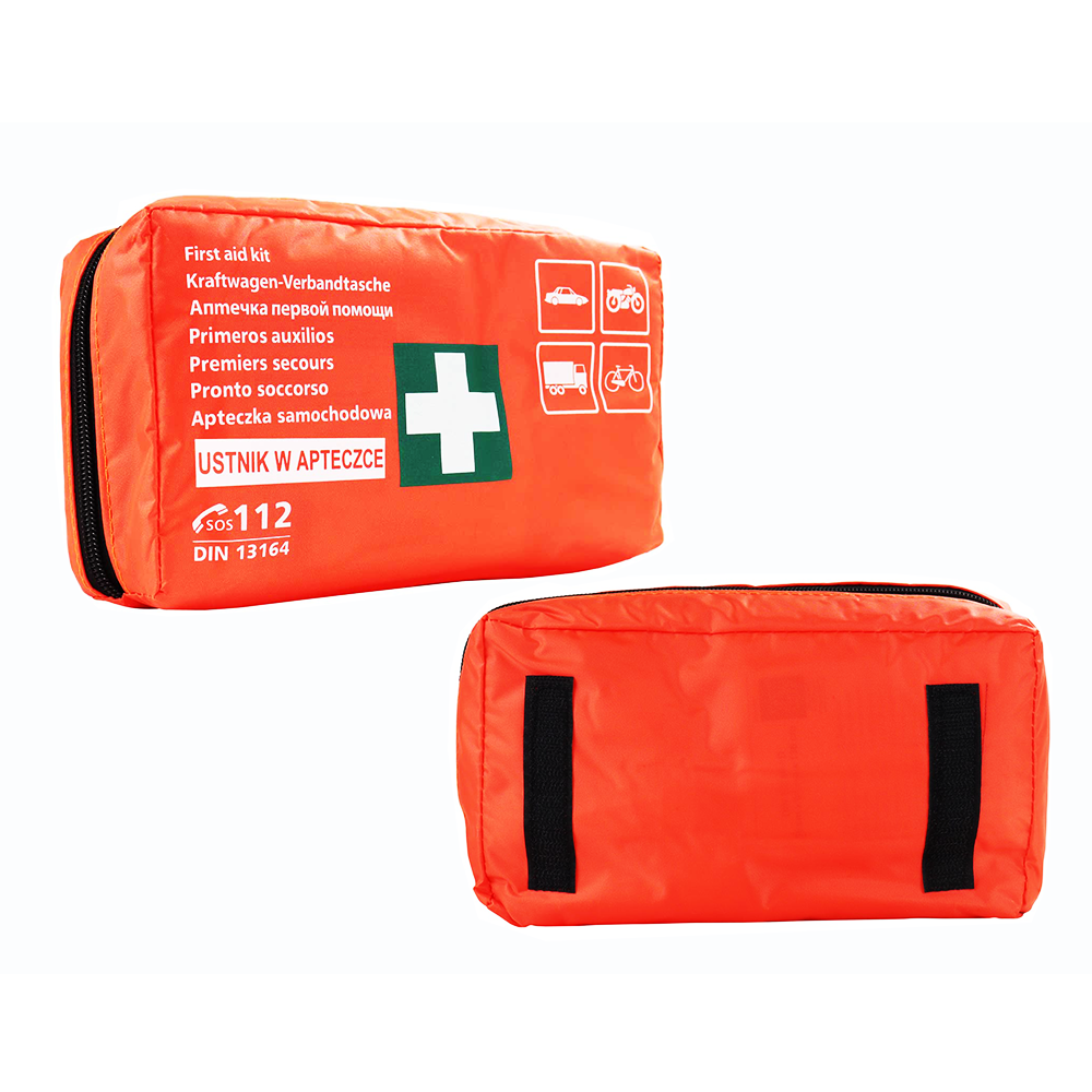 Kit di pronto soccorso DIN 13164 con boccaglio