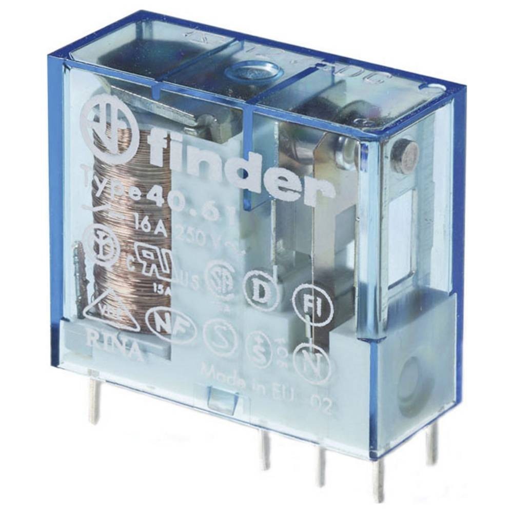 Finder 40.61.7.012.1000 Relè 250 V/AC, 400 V/AC 1 pz.