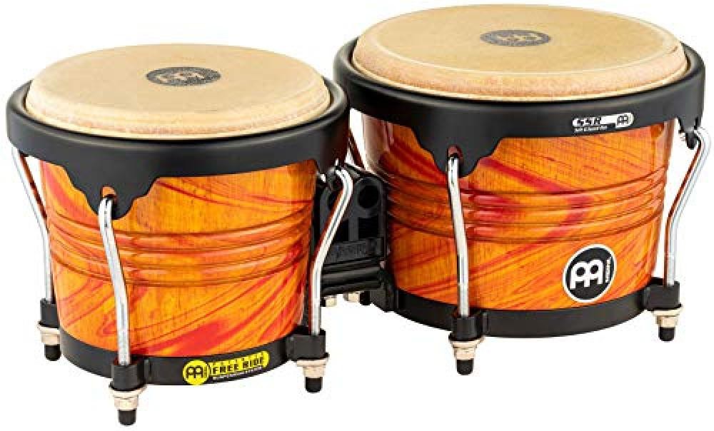 Meinl Percussion FWB190AF - Bonghi in legno, serie Free Ride Designer, diametro