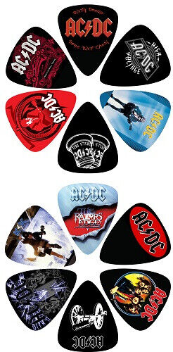 Perris Plettri Perri's Confezione 12 Plett.Perri's LP12-ACDC1 121551