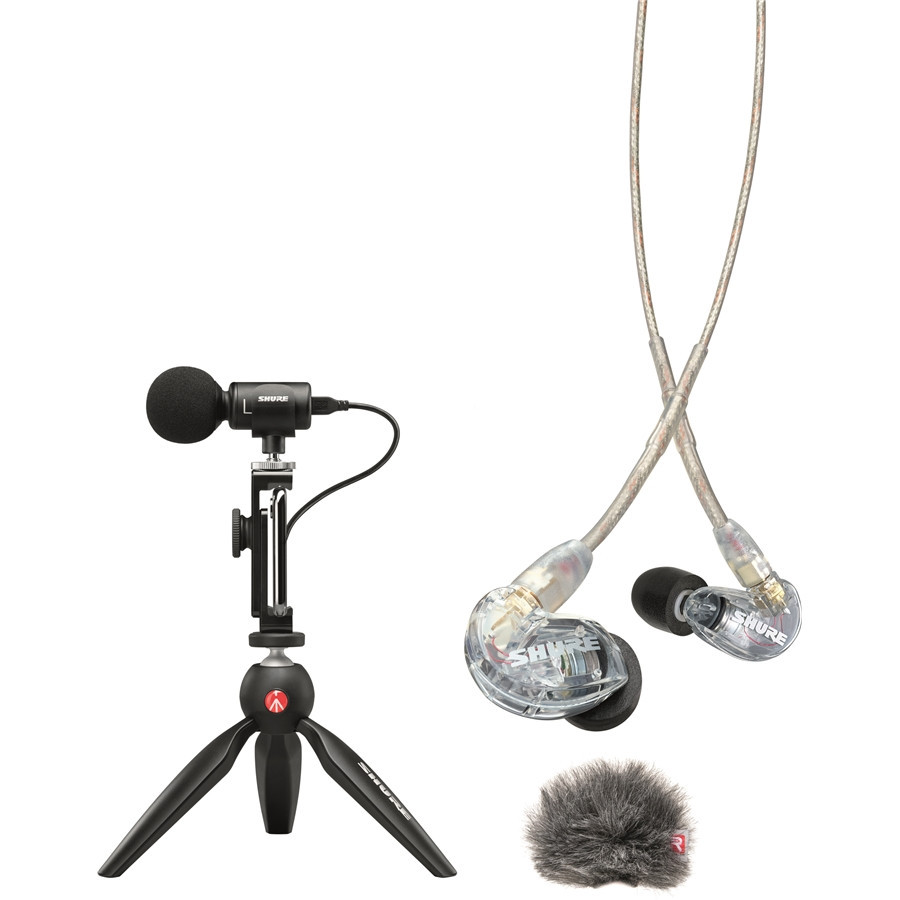 Microfono - Mv88-215cl-bndl Kit Mic Mv88 E Auricolari Se215-cl