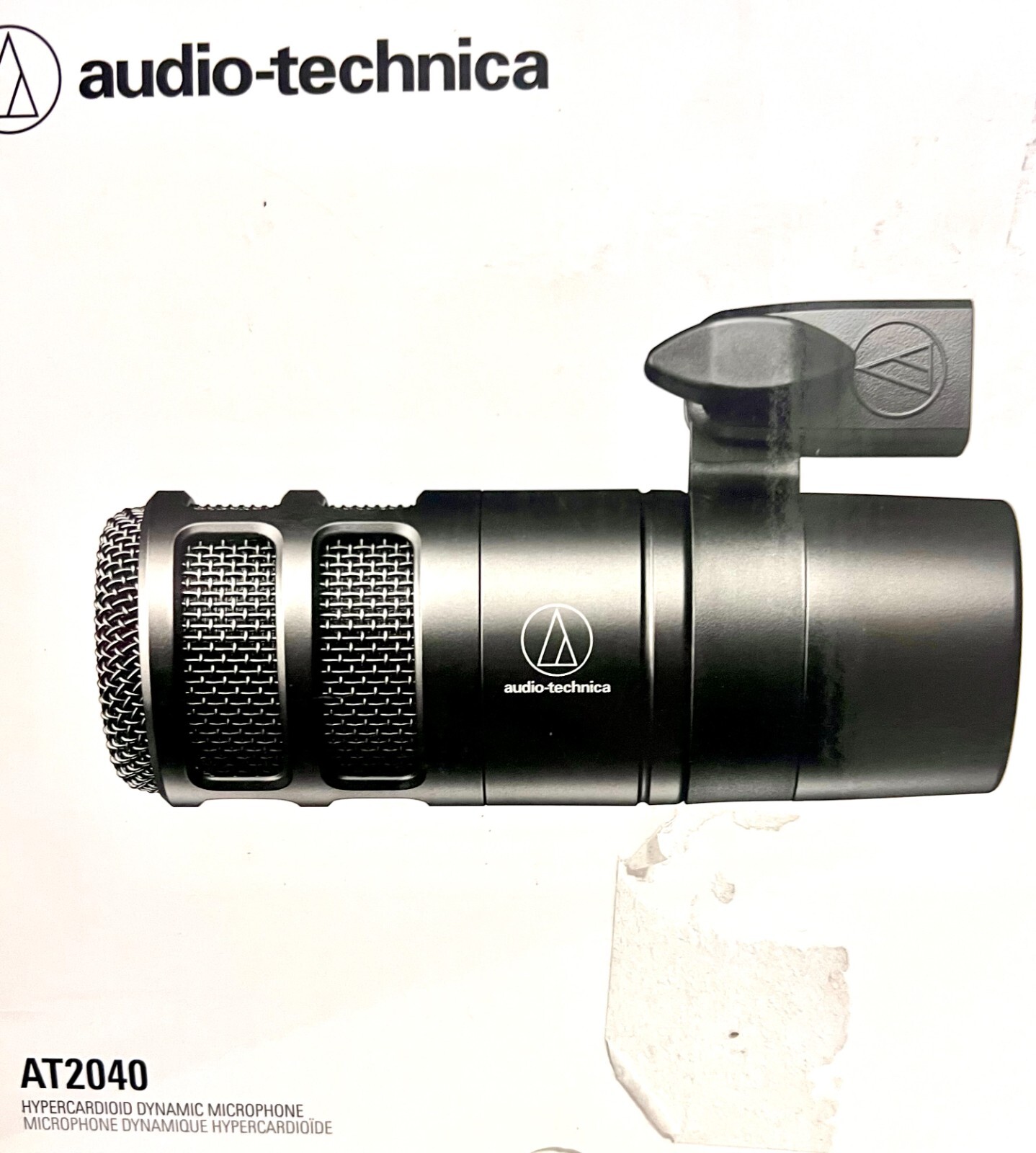 MICROFONO DIMANICO IPERCARDIODE - MODELLO AT2040 MARCA Audio Technica