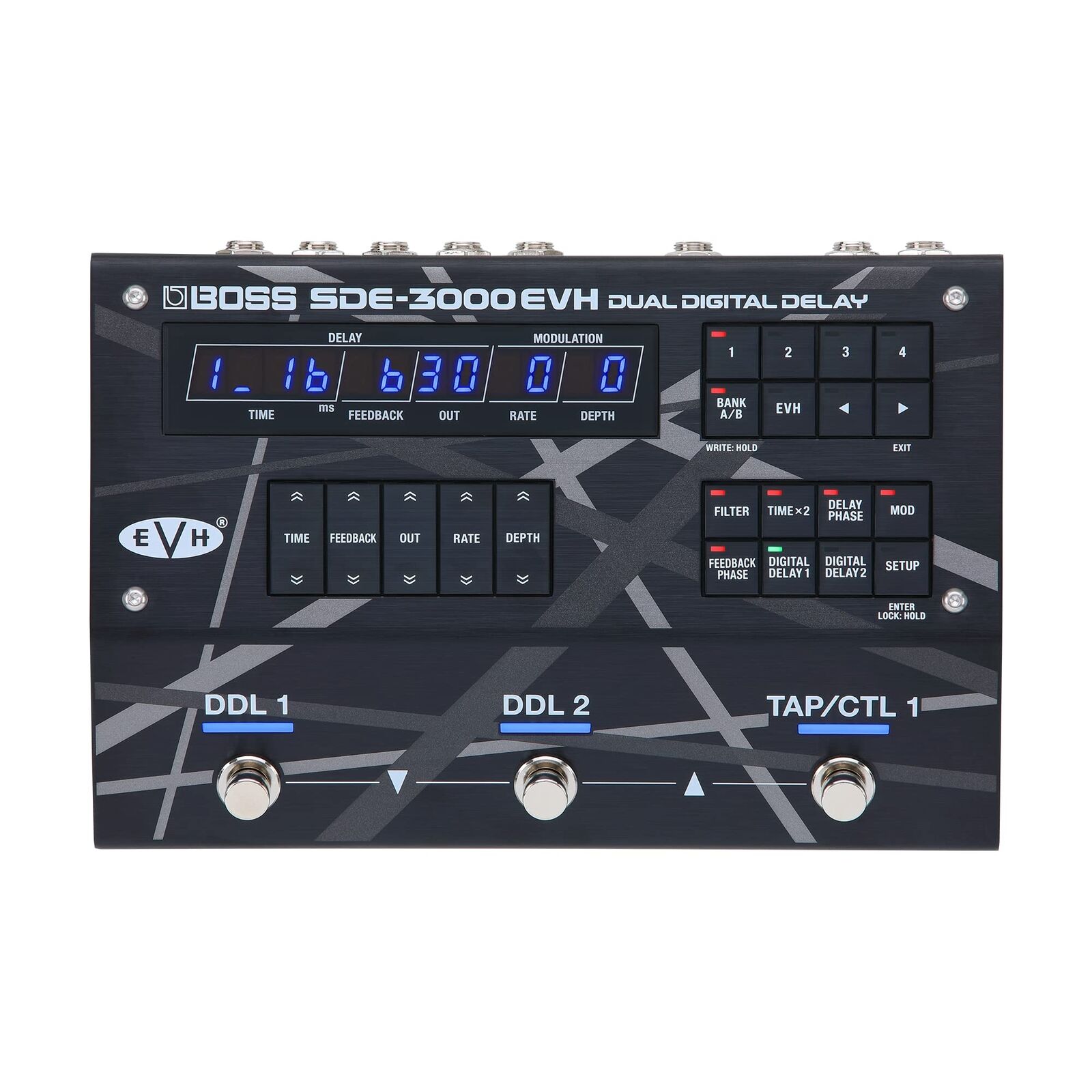 Boss SDE-3000EVH Doppio Ritardo Digitale Evh Eddie Van Halen Collaboration Nuovo