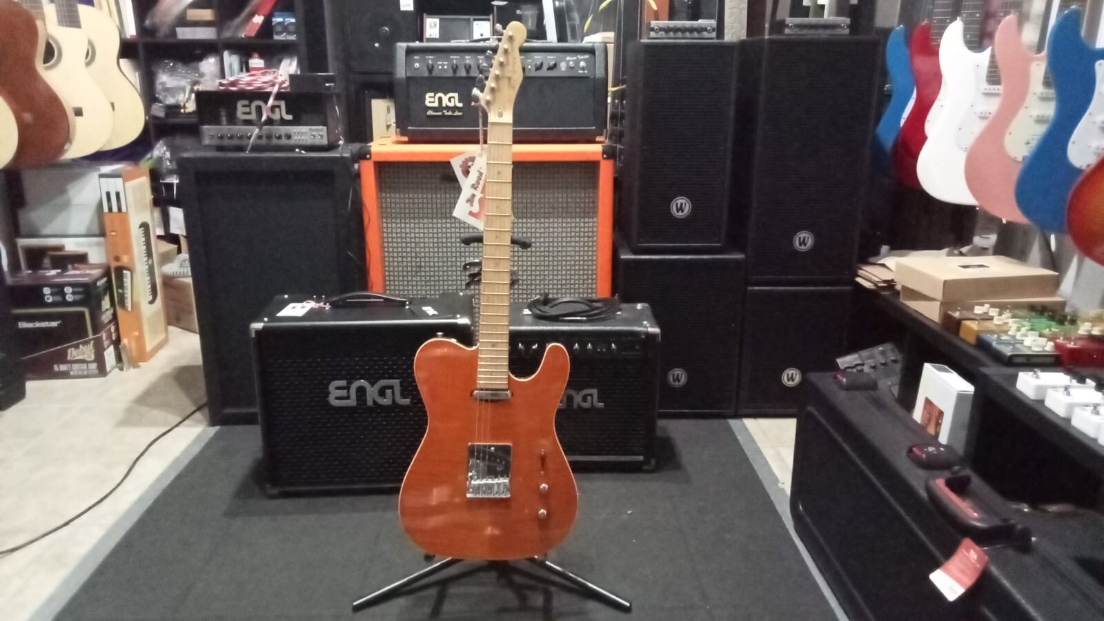 jim reed telecaster + cavo Proel jack/jack telato 3m in OMAGGIO!!!