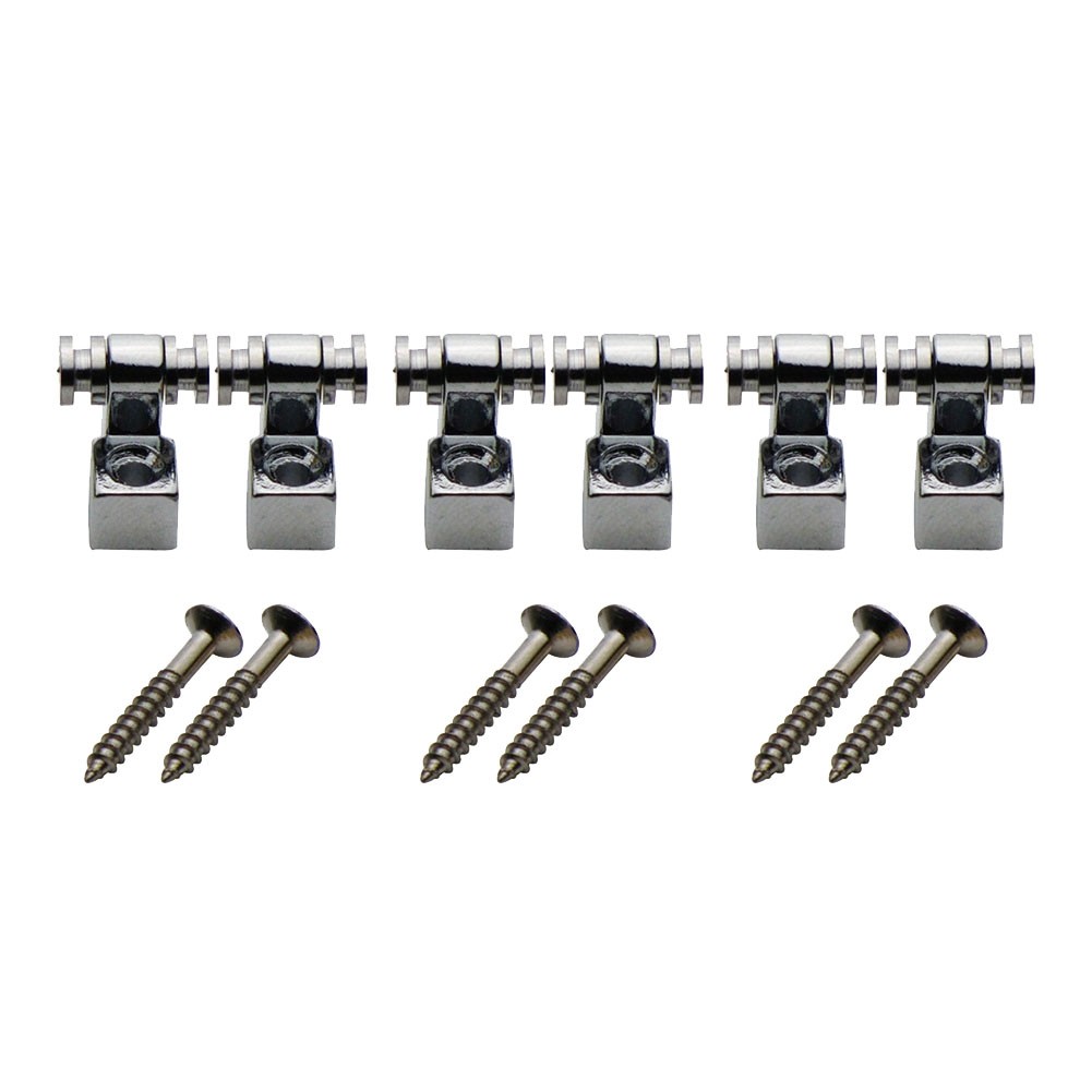 6 Corde per Chitarra Elettrica, Rulli Silver Fit per Fenders     H8R81537
