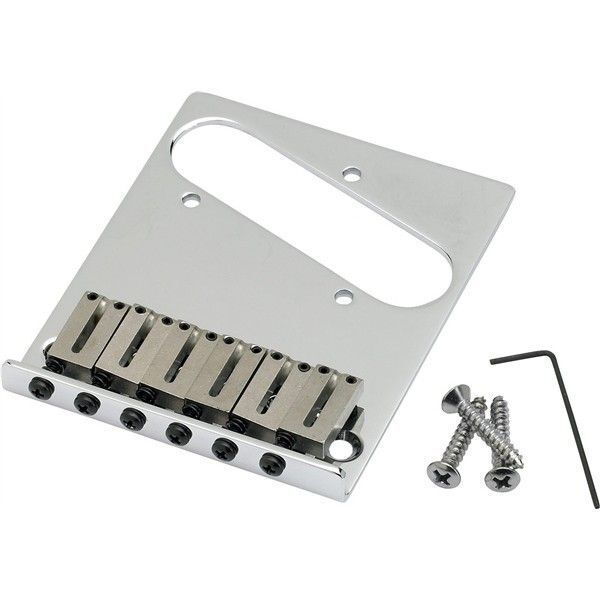 Fender Parts 6-Saddle American Series Telecaster Bridge A Chrome 0990807100