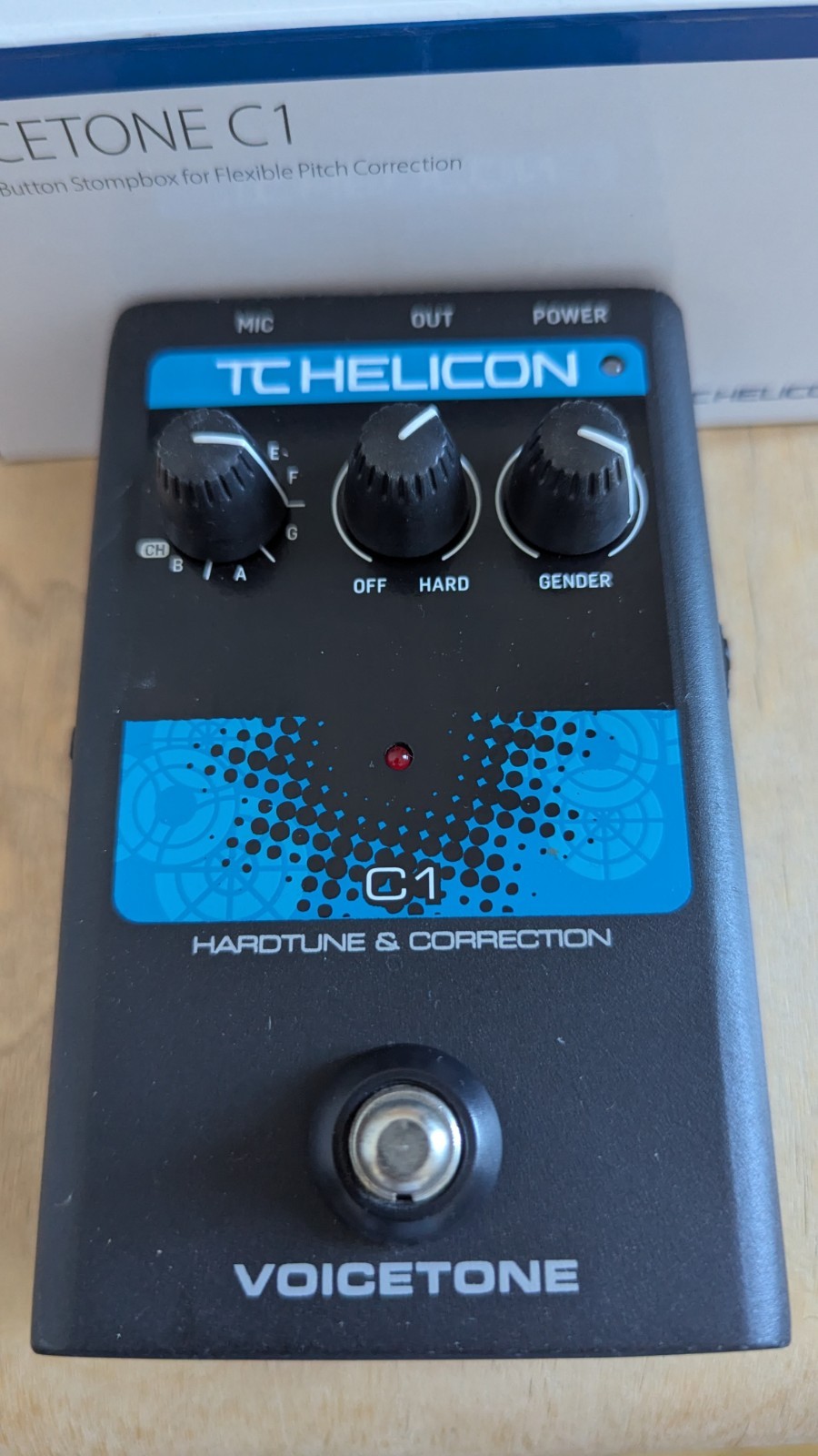 TC-Helicon VoiceTone C1 Processore Voce- AUTOTUNE