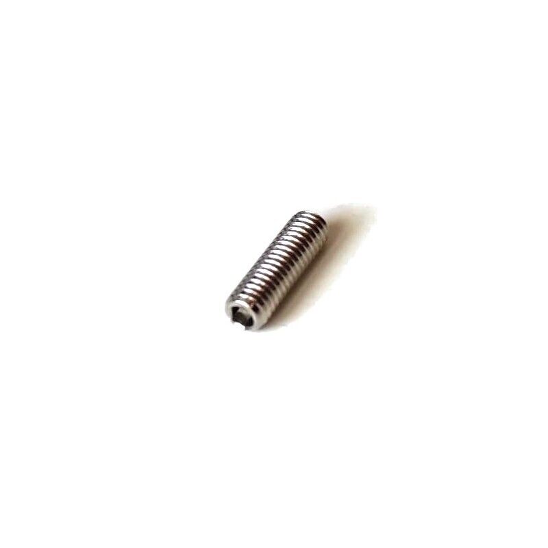 12 Viti Tacco Inox 9.5mm-3/8 inch per Cordiera Di Chitarra, Vite Chiave Allen