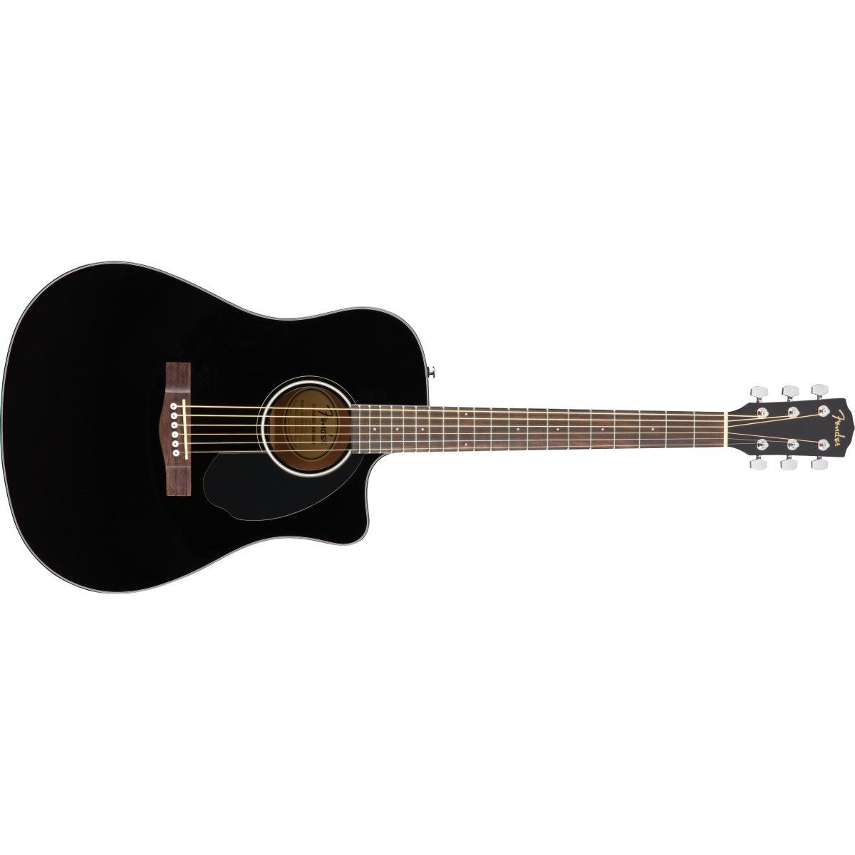 Chitarra acustica Fender Cd-60Sce Dread, Black Wn 0970113006