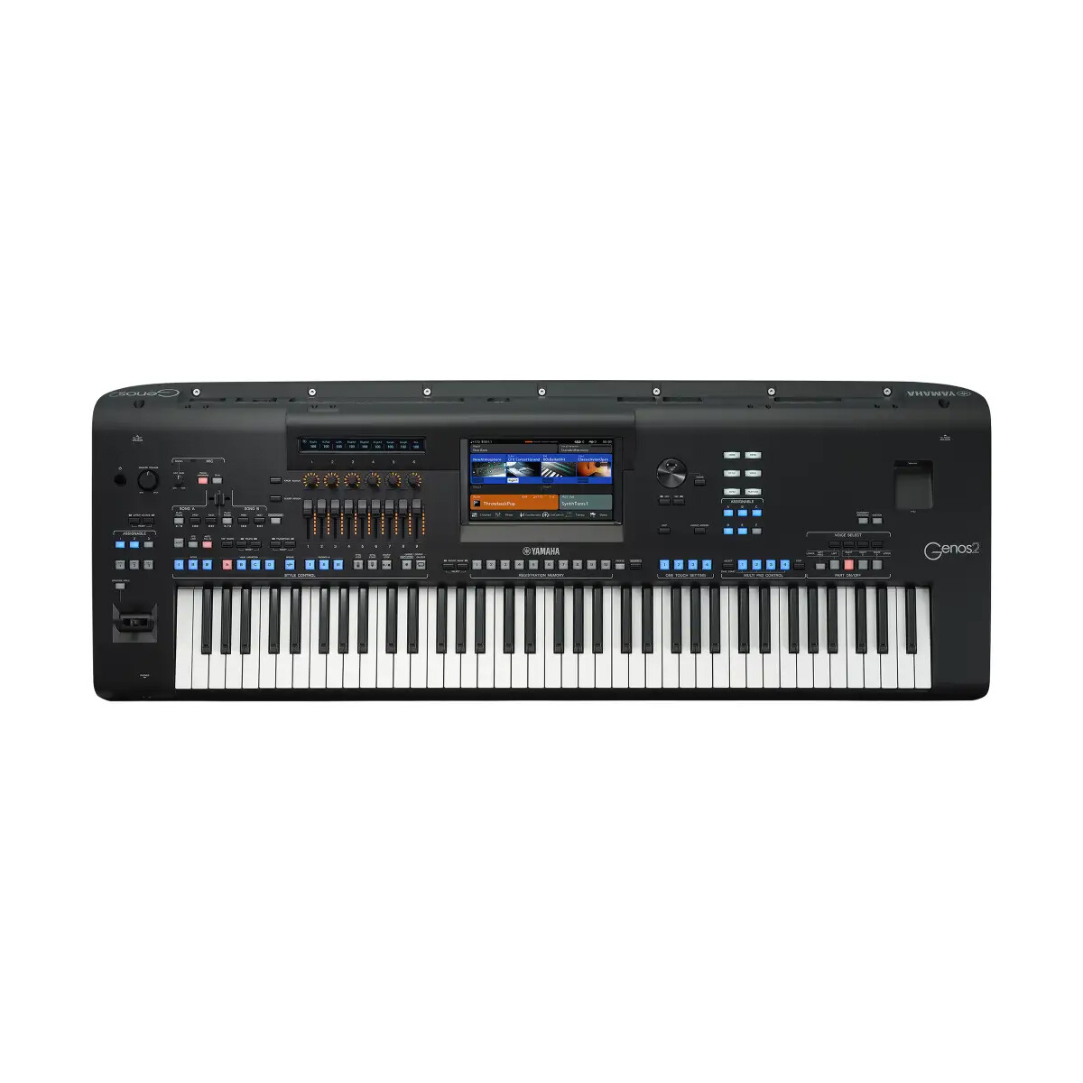 Yamaha GENOS2 Tastiera Dig. Workstation Arrang. 76T risposta al tocco aftertouch